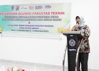 FT UMSU Lepas Alumni ke PT Gunas Group