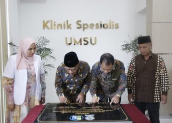 Ketum PP Muhammadiyah Resmikan Klinik Spesialis FK UMSU