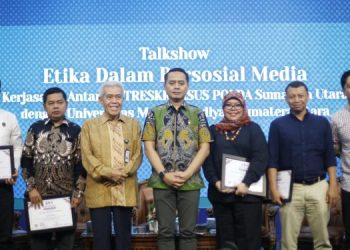 Ditreskrimsus Polda Sumut dan UMSU Gelar Talkshow ‘Etika Bermedia Sosial’