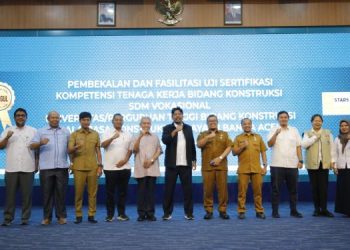 FATEK UMSU Gelar Pembekalan dan Fasilitasi Uji Sertifikasi Kompetensi Tenaga Kerja Konstruksi SDM Vokasional